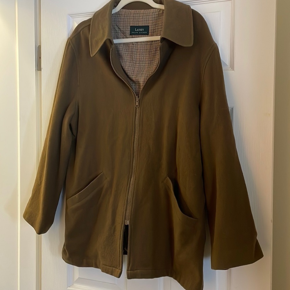 RALPH Lauren Tan Coat - L
